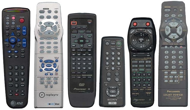 remote controls and colour television.