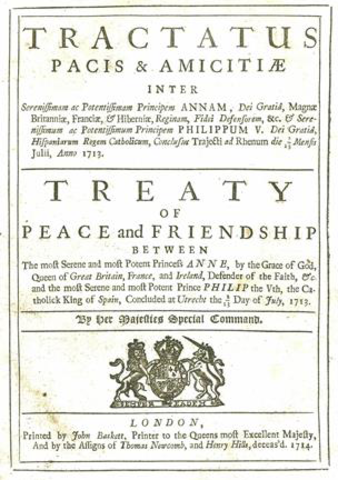 Treaty of Utrecht