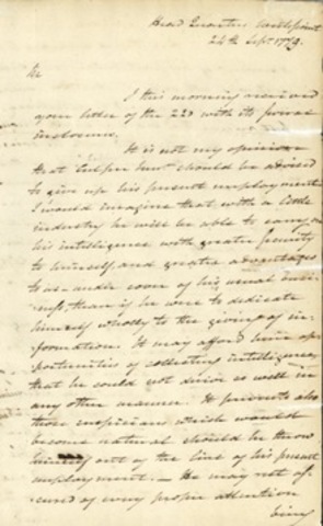 Culper's Letters