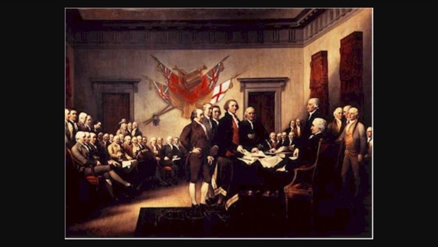 Signing of The Declaration of Independence
