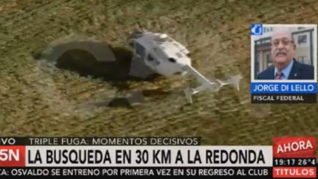 Más de 600 policías para dar con los prófugos en Santa Fe