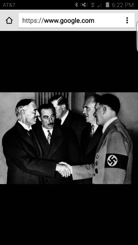 The munich conference(appeasment)