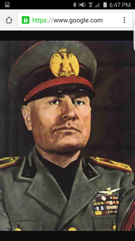 Benito Mussolini