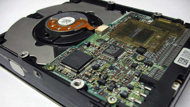 Un disco duro de 3.5 pulgadas