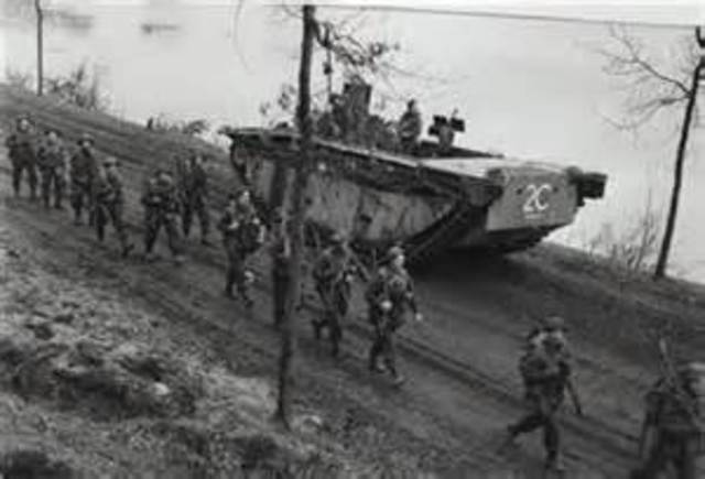 Germany Moving Troops into the Rhineland