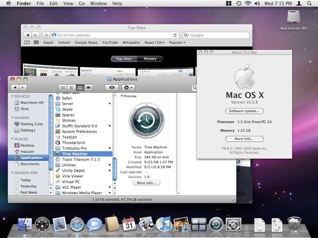 Mac OS X v10.5
