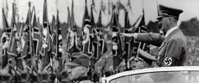Hitlers military build up in germany