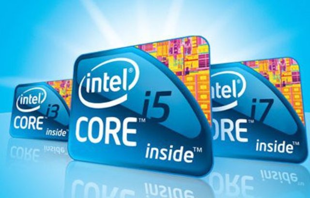 Microprocesadores intel Core i3, i5 e i7 de cuatro núcleos