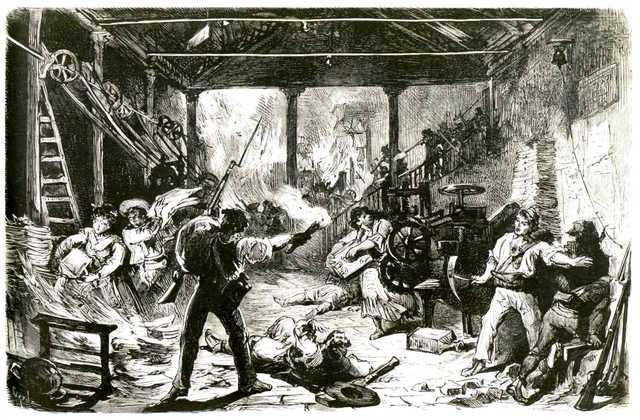 Huelga general en Alcoy