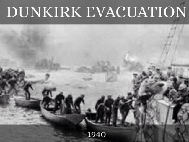 The evacuation of dunkirk