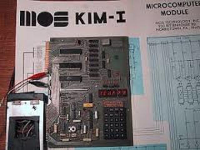 KIM-1- Keyboard imput monitor kit de microprocesador basado en el micro 6502