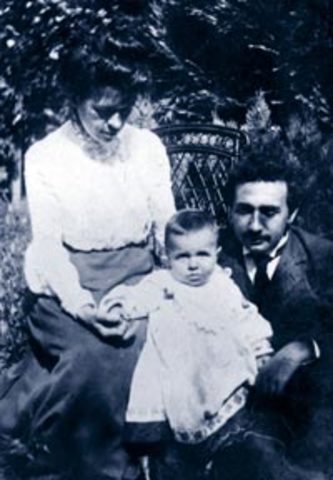 Einstein tuvo un hijo al que llamó Hans Albert Einsteis