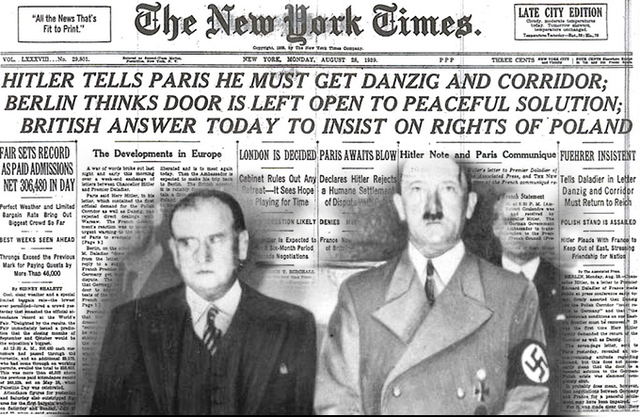 Hitler Demands Danzig