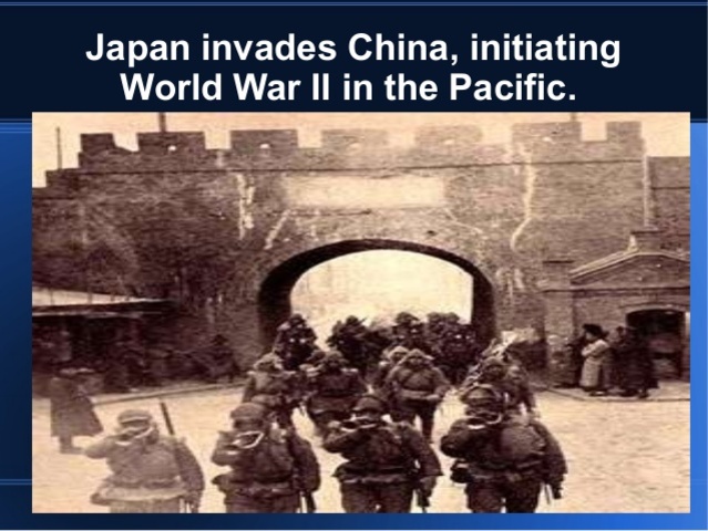 China invaded