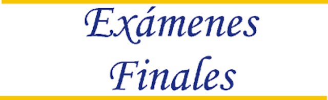 Yo tomare un examen final
