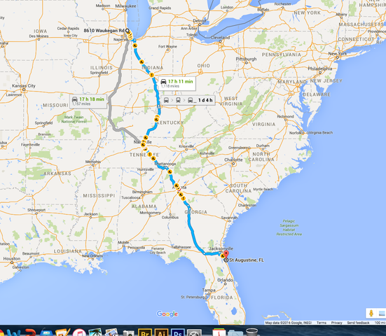 The Journey from Chicagoland to the Atlantic Ocean