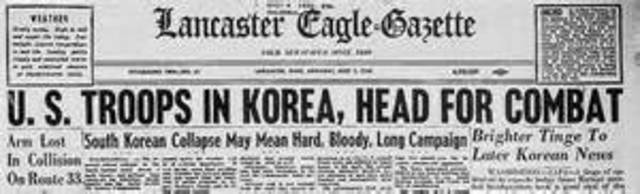 Korean War breaks out