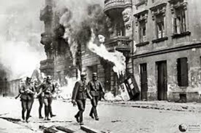 warsaw ghettto uprising