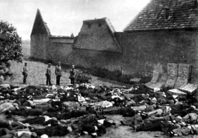 Lidice Occupied by Nazis