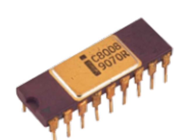 Se lanza el Intel 8008