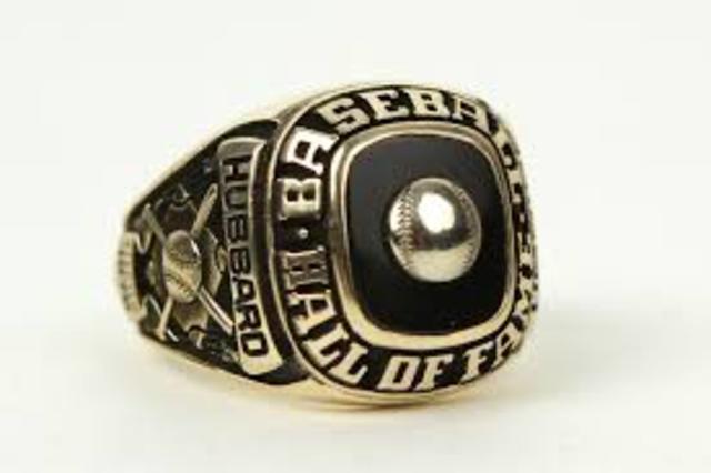 Won my first baseball ring