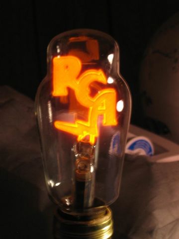 Sharing his invention with Sarnof