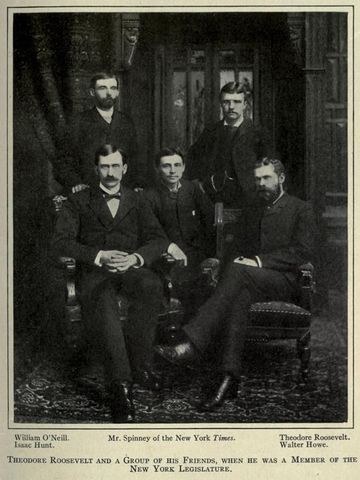 Theodore is elected as a member of the New York Legislature