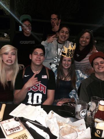 Started working at Red Robin