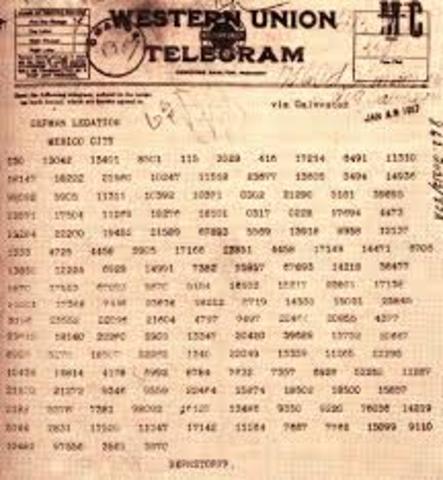 Telegrama Zimmermann.