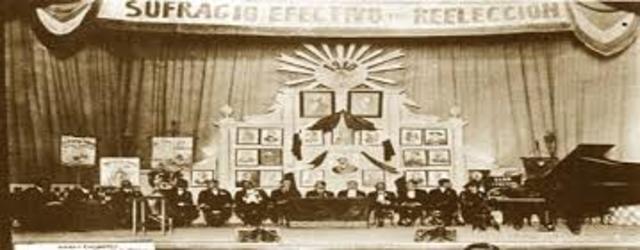 Centro Antirreeleccionista de México.