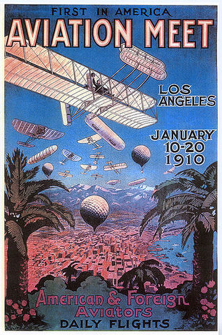 January 10 - January 20: United States' First Airshow - Los Angeles, California