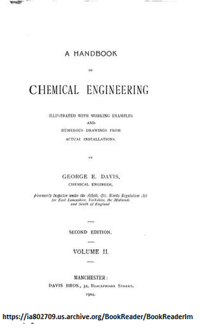 Segunda Edicion del Manual de Ingenieria Quimica