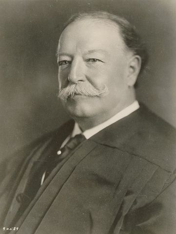 William Howard Taft Becomes president, ending Roosevelts presidency