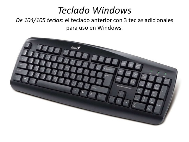 Teclado Windows de 104/105 teclas