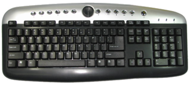 Teclado multimedia