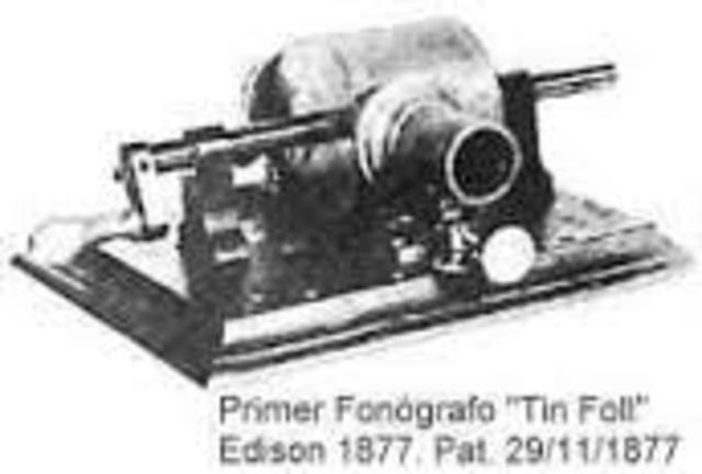 Primer fonografo