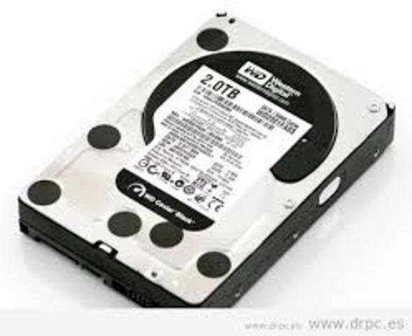 iPod del 2001 aparecen con 5GB de capacidad dentro de un disco de 1.8 pulgadas.