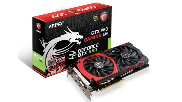 MSI GTX 980 Gaming 4G