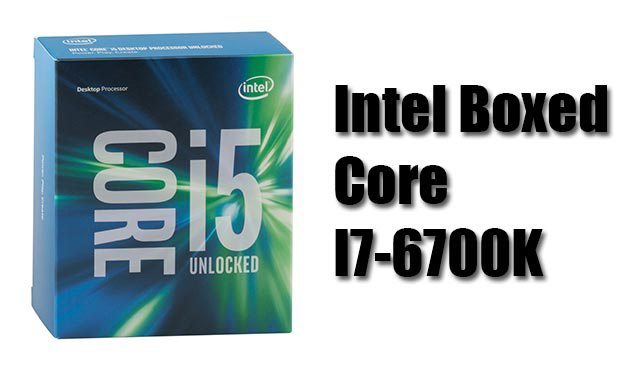 Intel Boxed Core I5-6600K