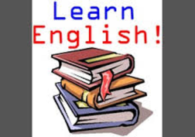 My first english class of english