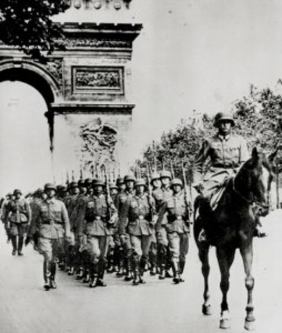 Germans Enter Paris