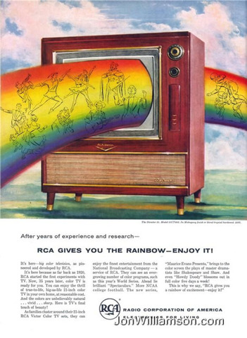 Color Tevelison was made