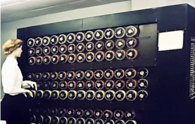 The first Bombe is completed