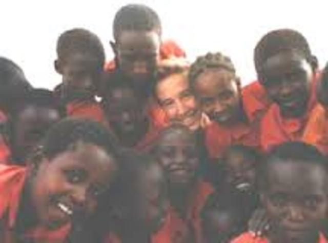 HIS FIRST TRIP TO HELP