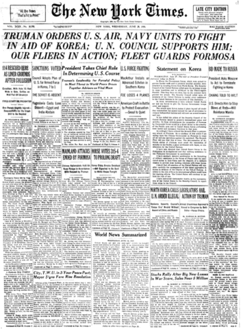 The Presidents order