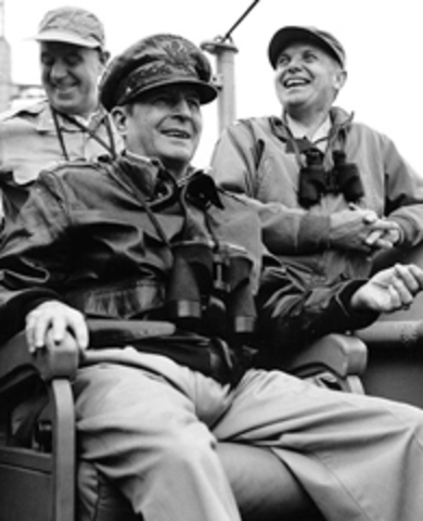Douglas MacArthur chosen to lead the U.N forces in Korea