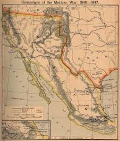 Guerra entre EUA y Mexico por Texas
