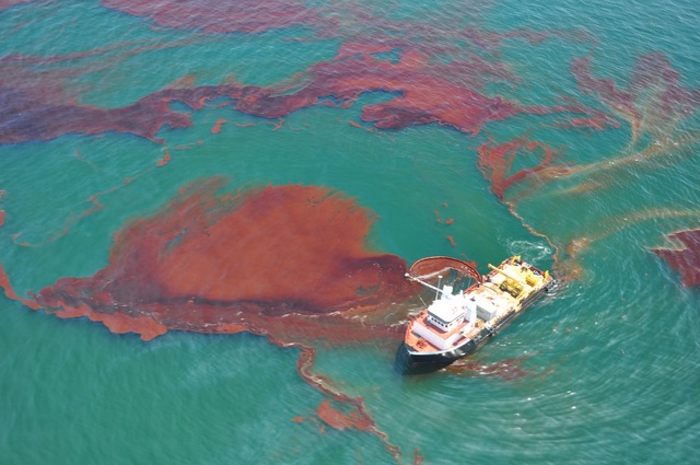 Scale of bp spill