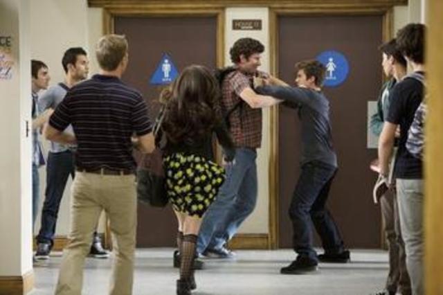 Holden fights with Stradlater