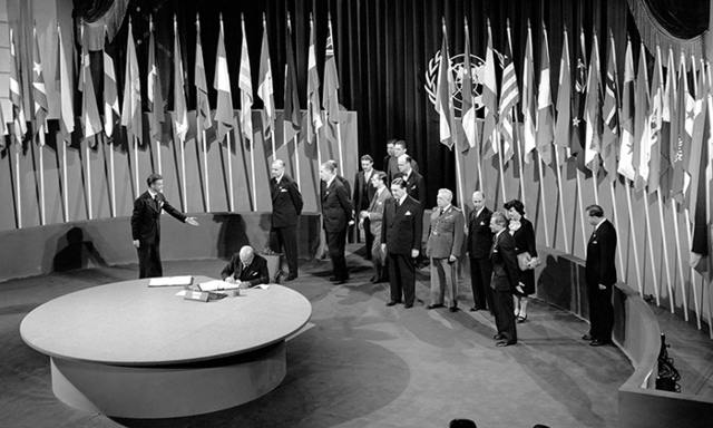 The formation of United Nations